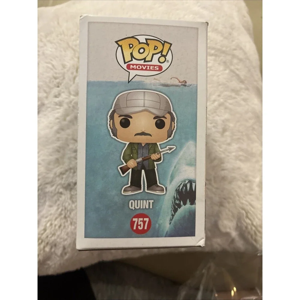 Jaws Quint Funko Pop #757 Movies Vinyl Figure Brand New!
